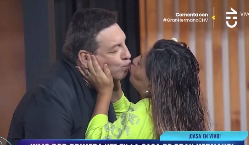 Así fue el ingreso de Julio César Rodríguez a Gran Hermano Chile