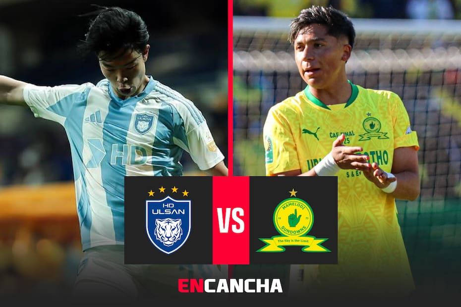 Se enfrentan en la fecha 1 del Mundial de Clubes. Foto: RRSS Ulsan HD y Mamelodi Sundowns.