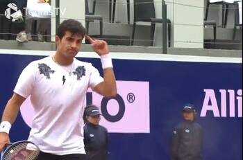 VIDEO | Así fue el match point de Cristian Garin para derrotar a Zverev en Munich