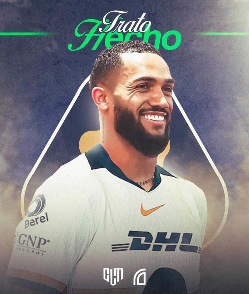 El delantero brasileño llegó a un acuerdo para ser nuevo jugador de Pumas de México. Foto: César Luis Merlo.