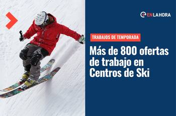 Centros de ski buscan trabajadores: Conoce qué empleos están disponibles y cómo postular