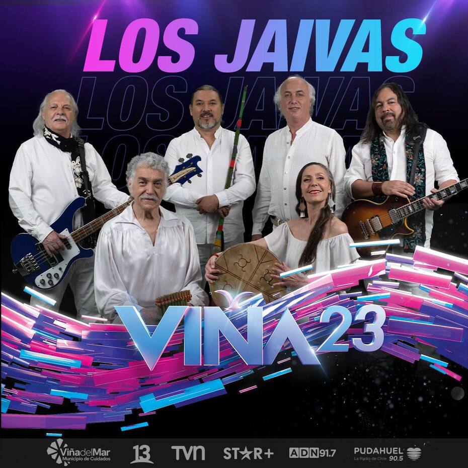 La banda nacional cerro la tercera noche del Festival de Viña 2023