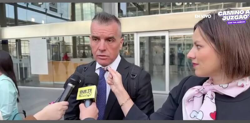 Abogado explicó situación de Julio César Rodríguez.