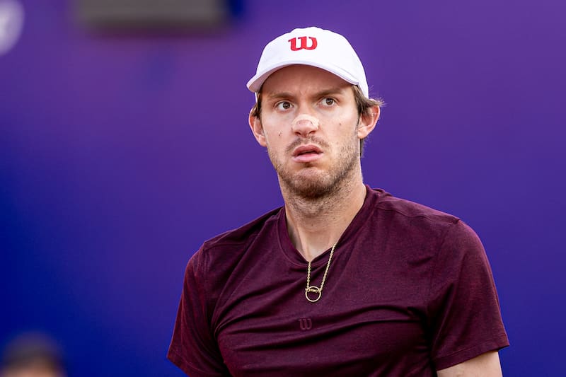 Tenía todo listo para ganar: Nicolás Jarry perdió increíble partido y quedó eliminado en Indian Wells. Foto: Felipe Escobedo