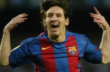 Se cumplieron 15 años del primer gol de Lionel Messi en Barcelona