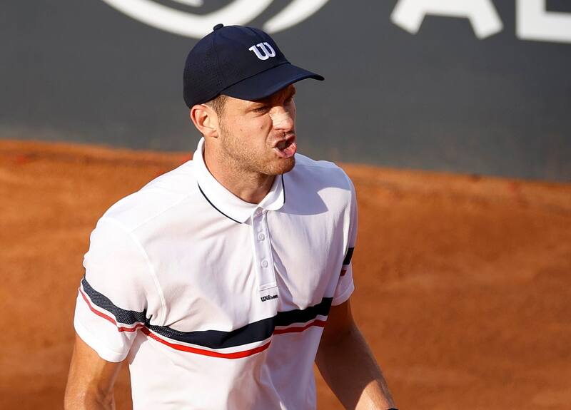 Jarry enfrentará a Tsitsipas en cuartos de Roma. Agencia Aton