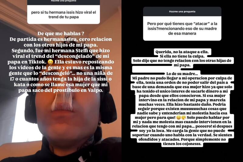 El influencer arremetió contra expareja de DJ Méndez.