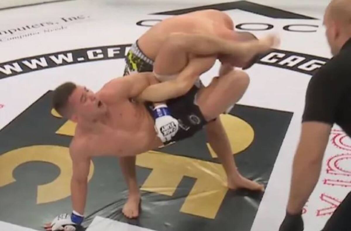 Pelea de la MMA terminó tras la escalofriante fractura de Pat Sabatini