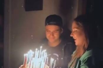 Kel Calderón acompañó a su pololo Alfredo Torrealba en las celebraciones por su cumpleaños