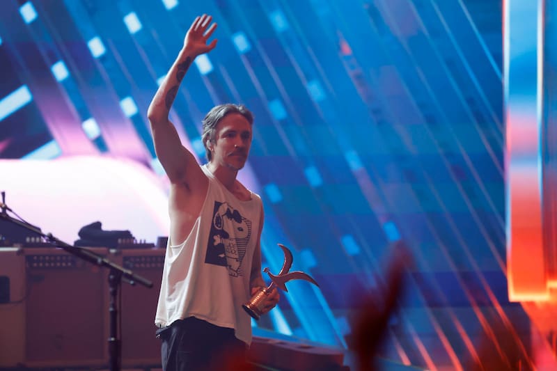 Con Brandon Boyd a la cabeza, la banda conquistó a los televidentes.