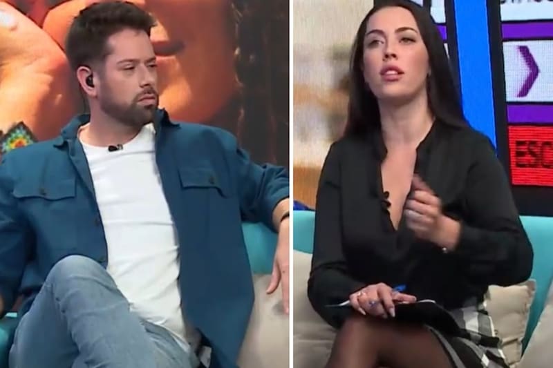 tuvo que disculparse con Daniela Aránguiz. Créditos: Pantallazo TV+