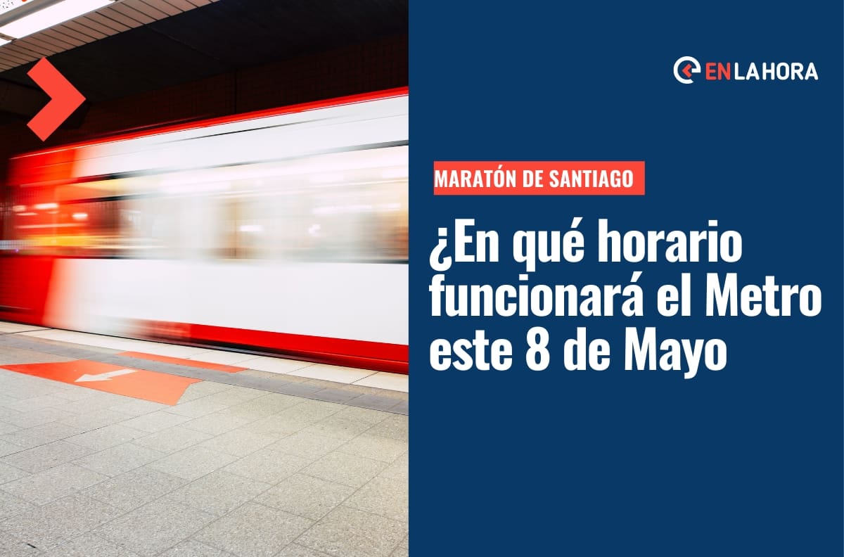 Maratón de Santiago 2022: Consulta los cambios en el horario del Metro y desvíos para mañana domingo