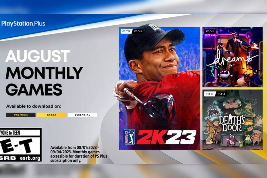 Estos son los juegos disponibles en agosto.