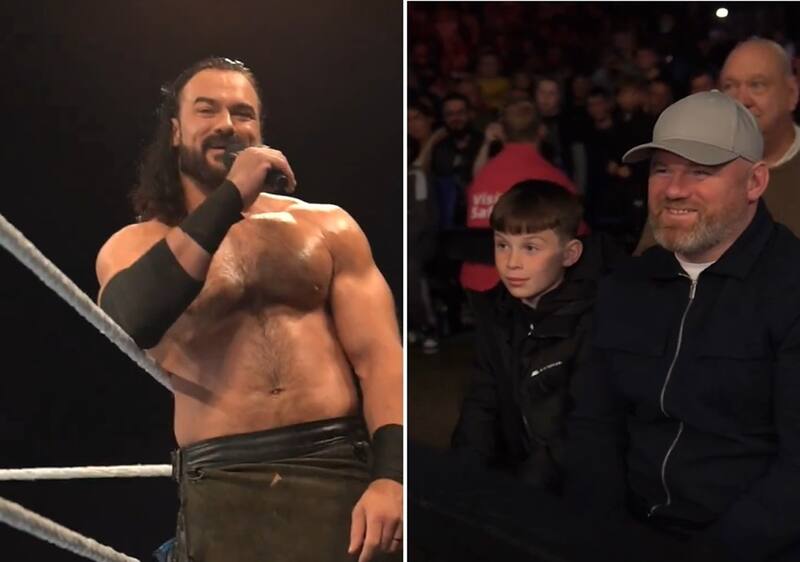 reconoció a Wayne Rooney en el público y aprovechó el momento para hacerle bullying.