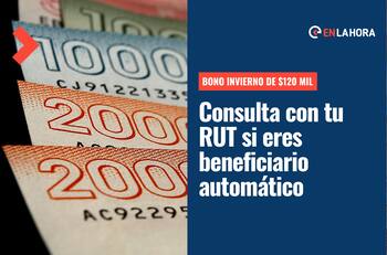 Bono 120 mil pesos: Así puedes consultar con tu RUT si eres beneficiario automático del nuevo Bono Invierno