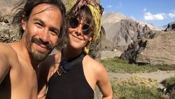 Francisco Puelles disfrutó relajada tarde en la playa junto a su pequeño hijo, Silvestre