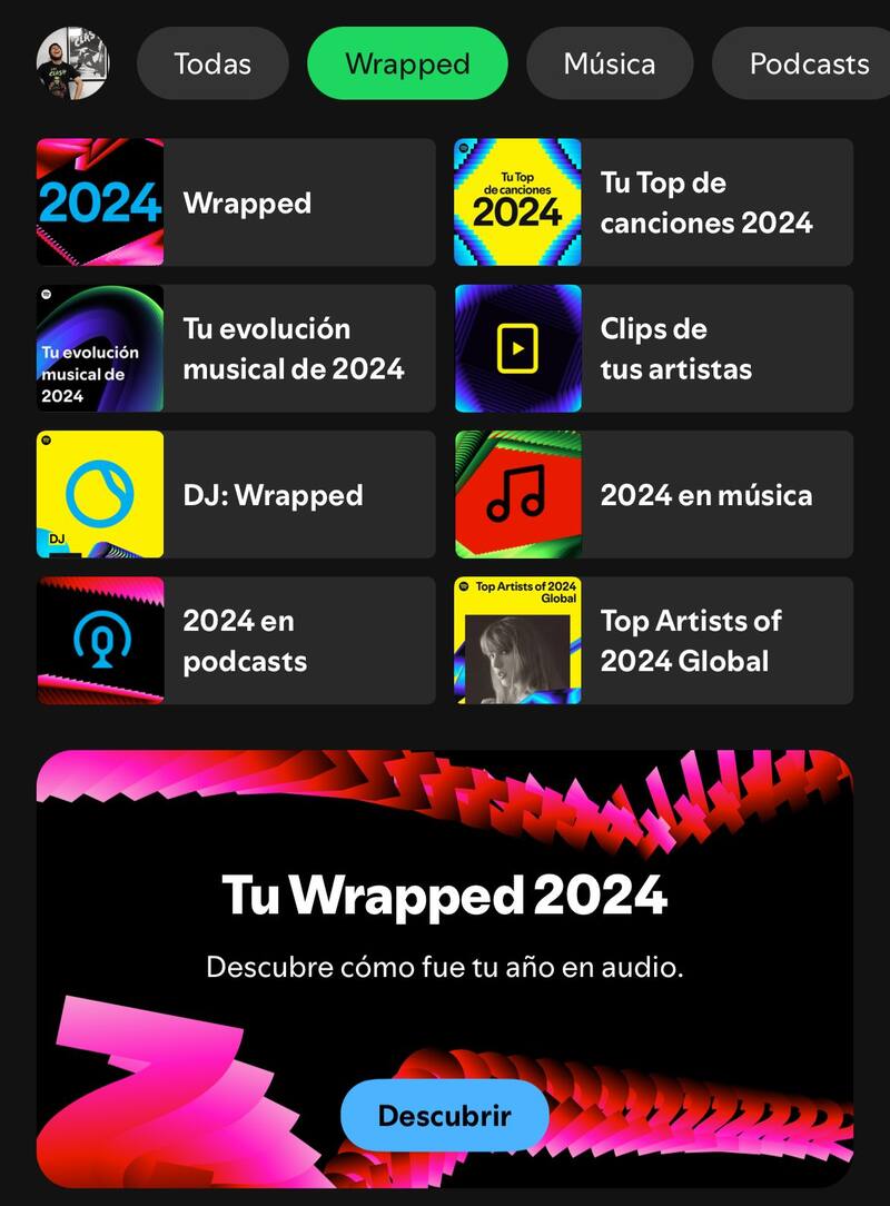 Así puedes ver tu resumen musical del año.