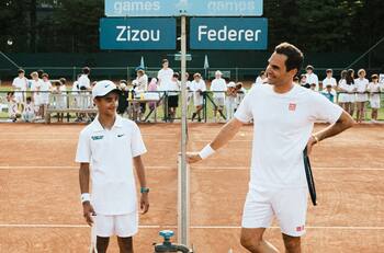 VIDEO | Emocionante: Roger Federer le cumple el sueño con una cámara oculta a joven promesa del tenis