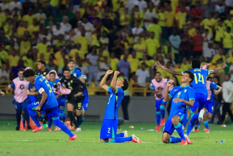 se consagró campeona del Sudamericano Sub-17. Foto: EFE.