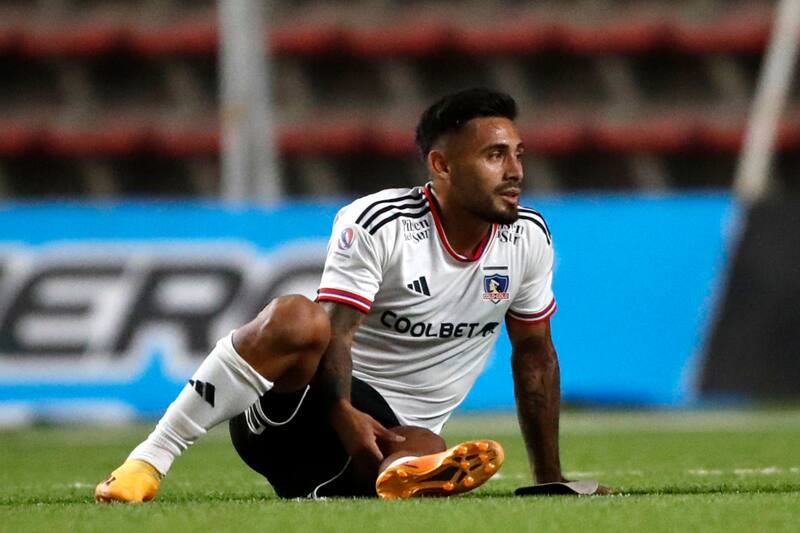 Marcos Bolados encendió las alarmas en Colo Colo en la antesala del partido con Boca Juniors por Copa Libertadores. (Foto: Agencia Aton)