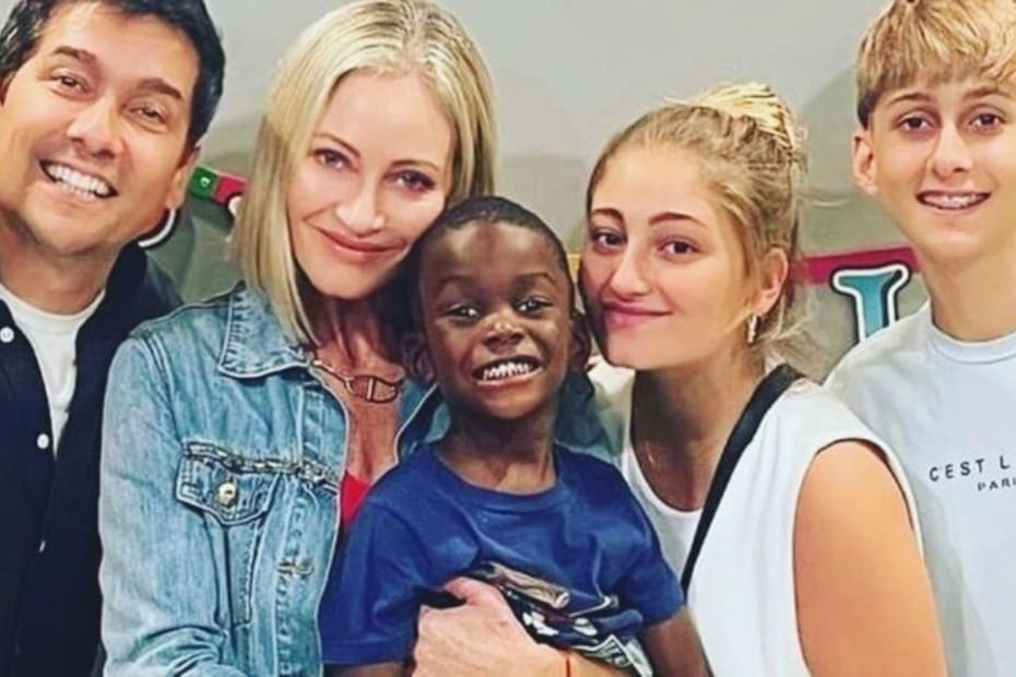 Marcela Vacarezza y Rafael Araneda adoptaron a Benjamín cuando apena tenía 3 meses.