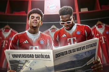 Bayern Múnich sorprende a la UC con especial saludo desde Alemania: se rinde ante el Claro Arena