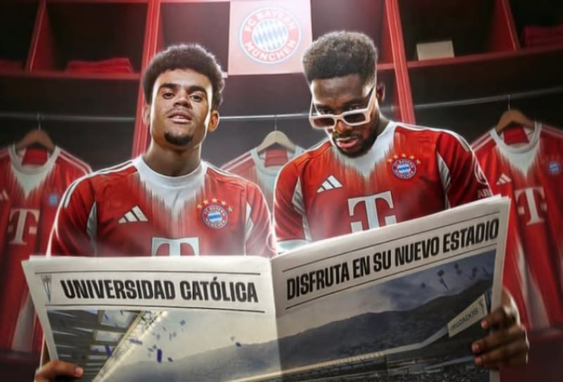 . Los bávaros se acordaron de la UC.