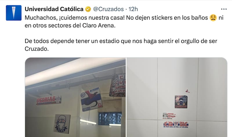 Y un nuevo llamado a sus hinchas en el Claro Arena.