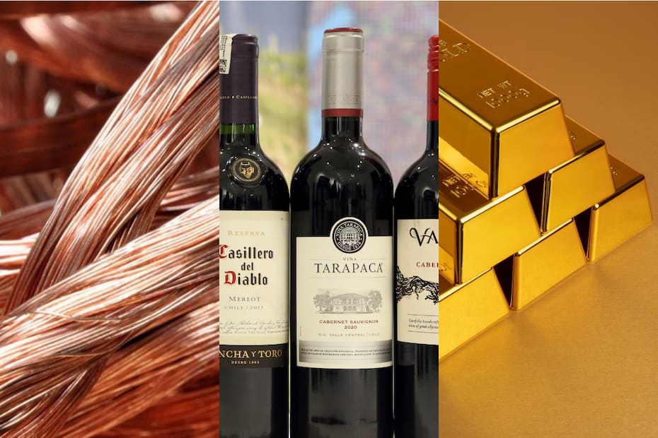 El cobre fue el más exportado en el último mes.