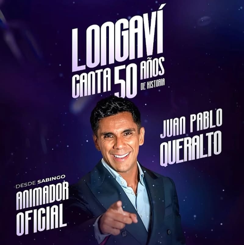 Juan Pablo Queraltó será el animador oficial de la jornada.