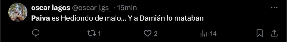 Hinchas de Colo Colo cuestionaron a Guillermo Paiva.