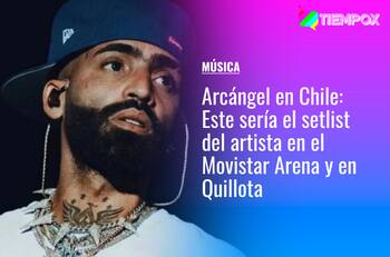 Arcángel en Chile: Este sería el setlist del artista en el Movistar Arena y en Quillota