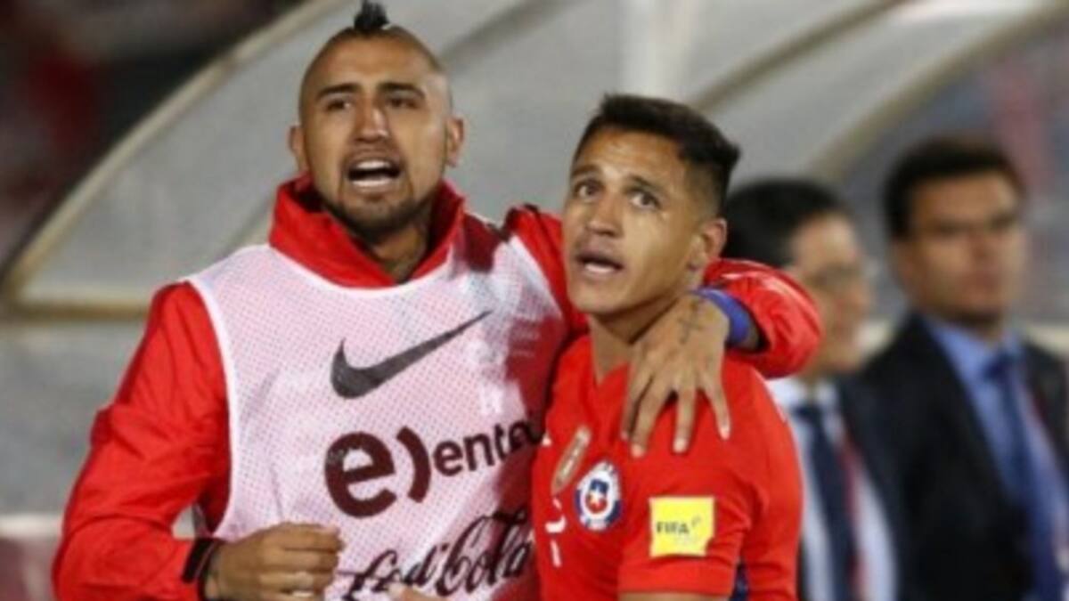 ¿Look cambiados? Arturo Vidal y creativa fotografía junto a Alexis Sánchez
