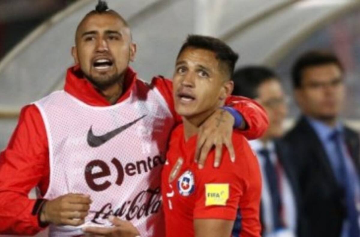 ¿Look cambiados? Arturo Vidal y creativa fotografía junto a Alexis Sánchez