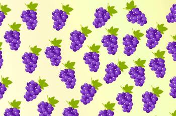 Test Visual: ¿Puedes identificar cuál de estas uvas es distinta en la imagen en menos de 15 segundos?