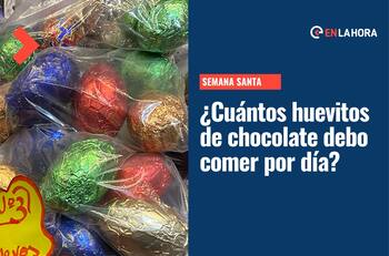 Semana Santa: ¿Cuántos huevitos de chocolate se recomienda comer?
