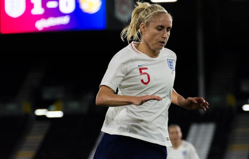 La inglesa brilló con su representativo nacional en el Mundial de 2008.