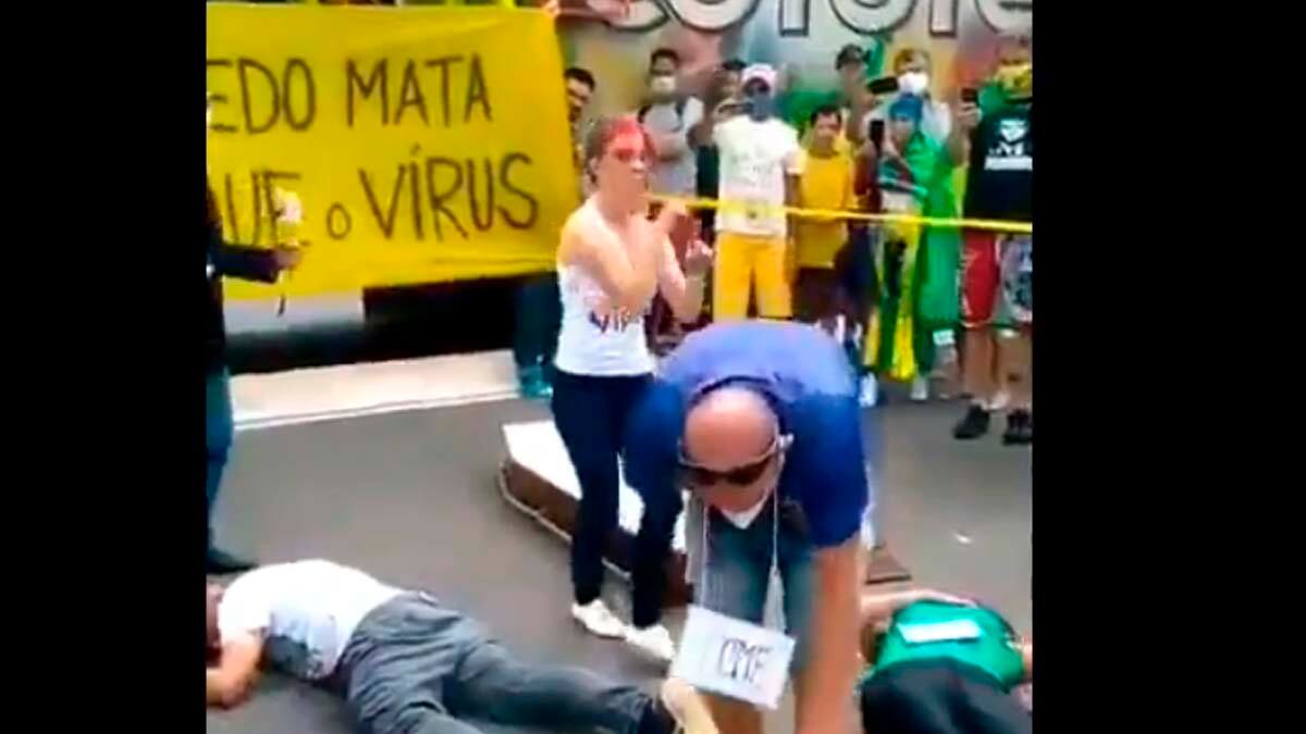 Viral: Fanáticos de Bolsonaro se burlan de las víctimas del coronavirus