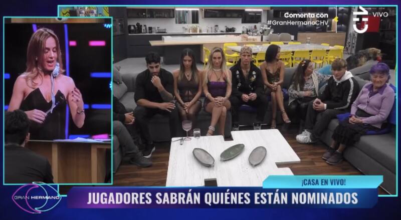 Una nueva jornada de nominación se vivió en "Gran Hermano" Chile. Foto: CHV.