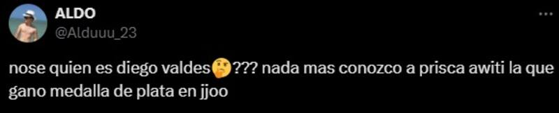 Mexicanos criticaron a Diego Valdés por su actitud ante una medallista olímpica.