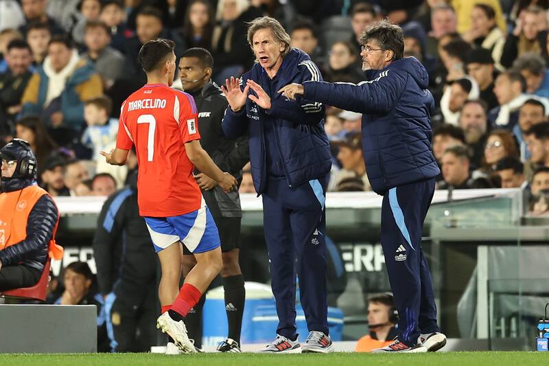 en el duelo ante Argentina por Eliminatorias Sudamericanas.
