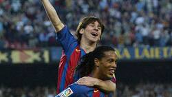 Con pase de Ronaldinho: a 20 años del primer gol de Lionel Messi en el Barcelona