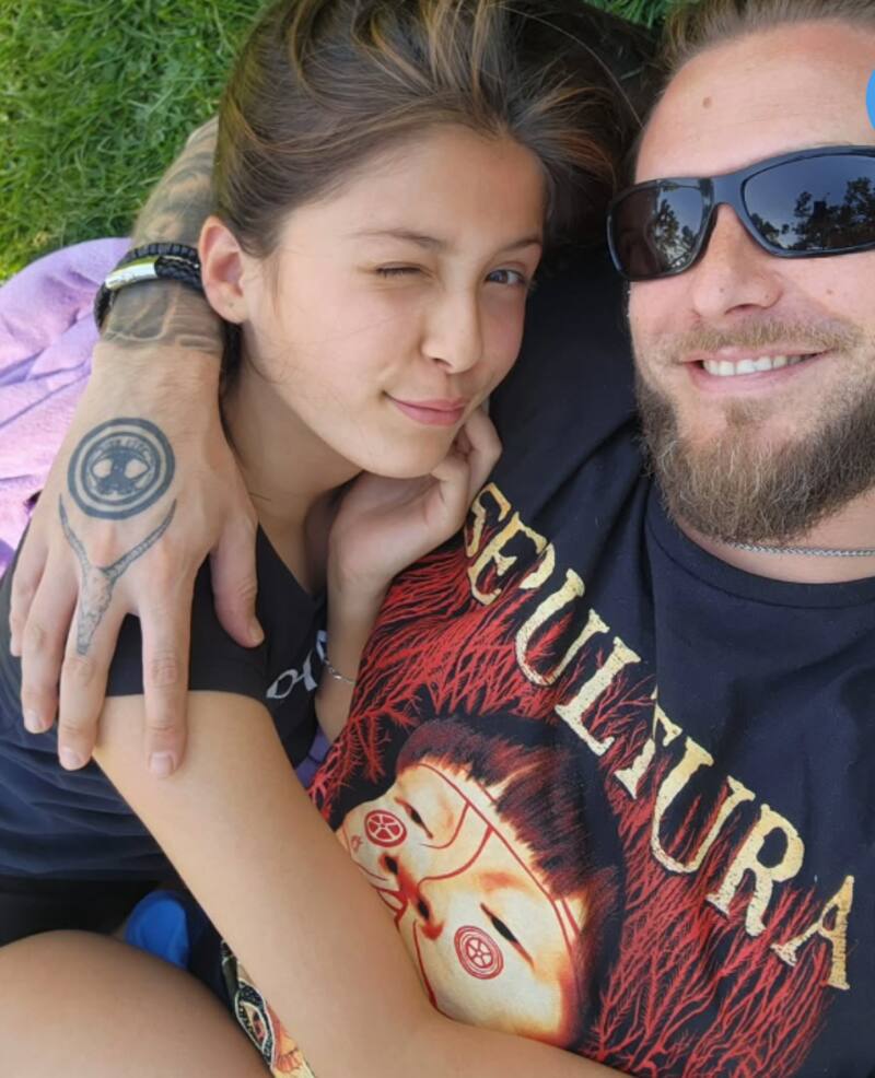 La hija del animador cumplió 11 años.