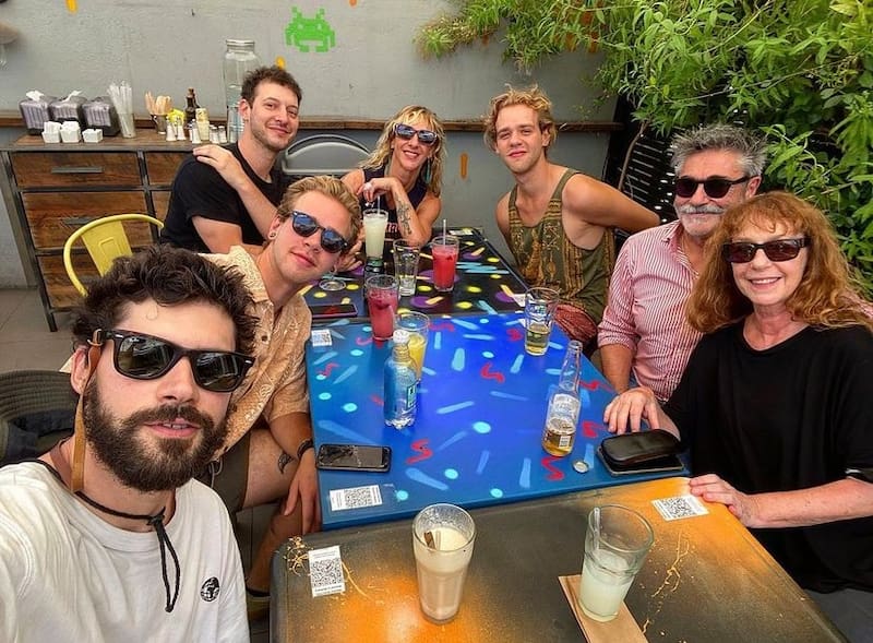 Raffaella di Girolamo y su familia. Foto: Instagram.