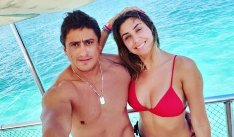 Camila Andrade y Carlos Lund