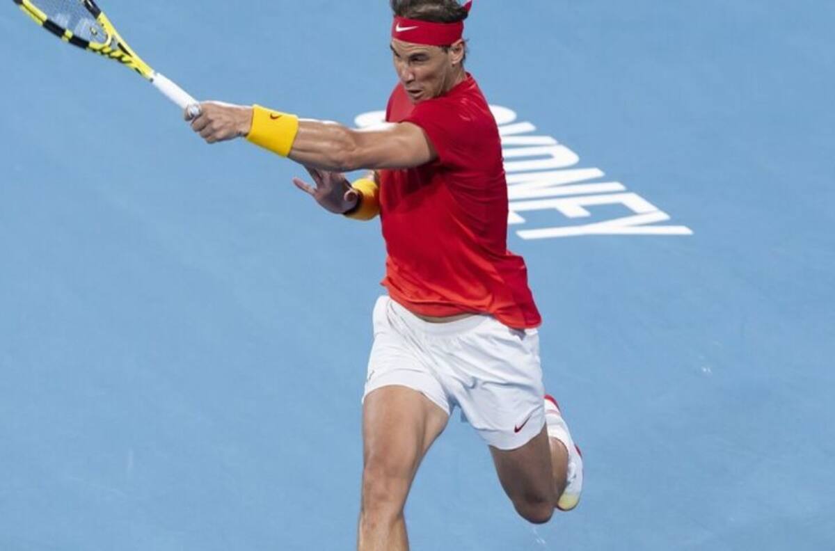 Rafael Nadal se molestó con el público serbio en ATP Cup