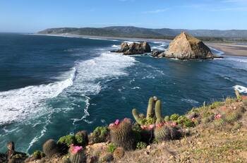A menos de tres horas de Santiago: Conoce esta playa paradisíaca secreta ideal para explorar y hacer deporte