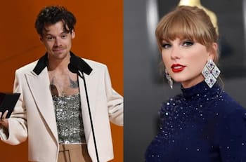 Los Grammy 2023 los unió otra vez: Así fue el encuentro entre Taylor Swift y Harry Styles