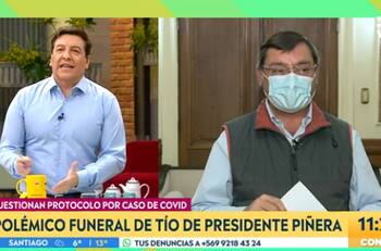 Julio César Rodríguez y Felipe Guevara debatieron en vivo por funeral Bernardino Piñera
