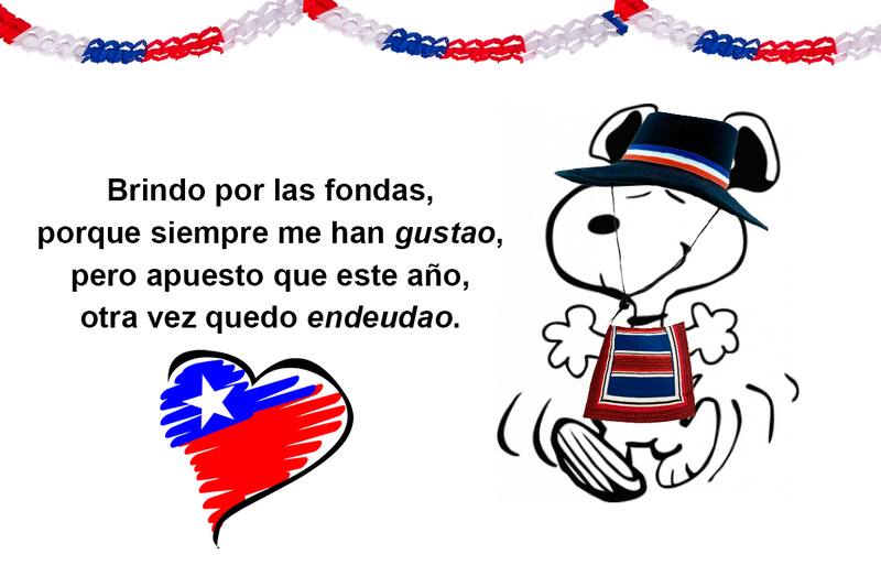 ¿A quién no le gustaría recibir una paya de Snoopy durante estas Fiestas Patrias?